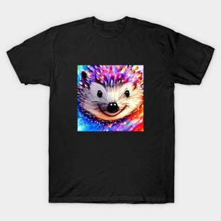 Happy Hedgehog - Cute and Colorful T-Shirt